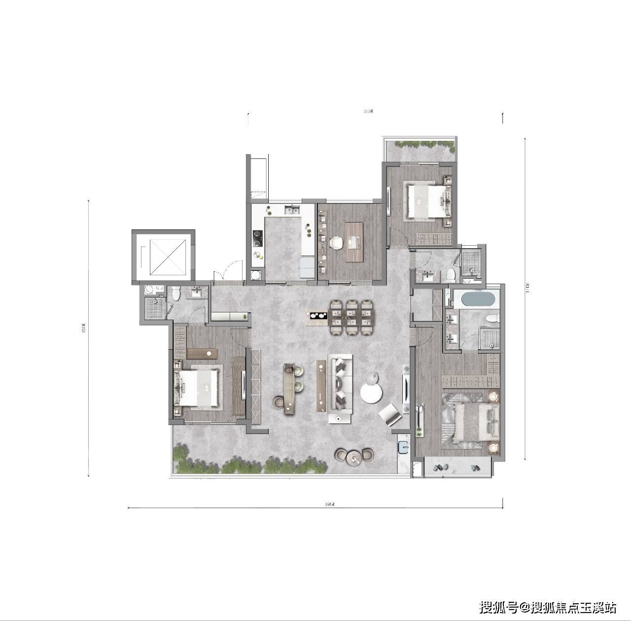 售楼处电线m²奢装大平层_最新价格_项目优惠J9真人游戏第一品牌昆明楼市【绿城凤起兰庭】(图3)